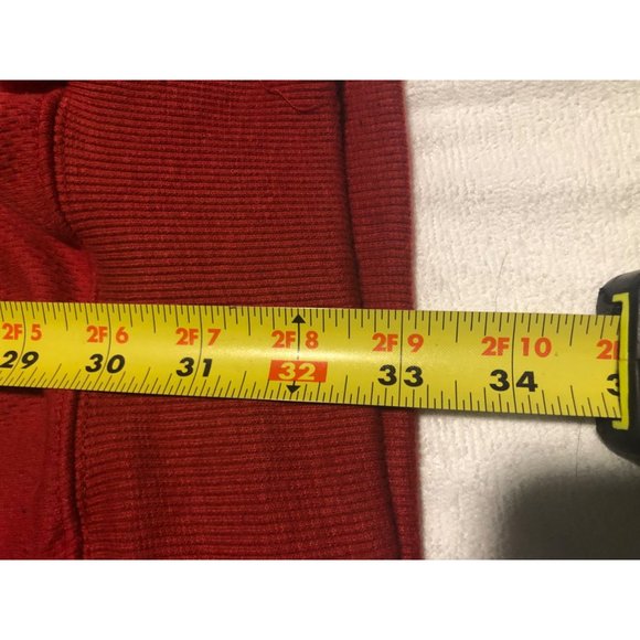 The Source Clothing 2XL Jersey Knit Jacket Red Black Street Wear Hip Hop - Picture 4 of 4